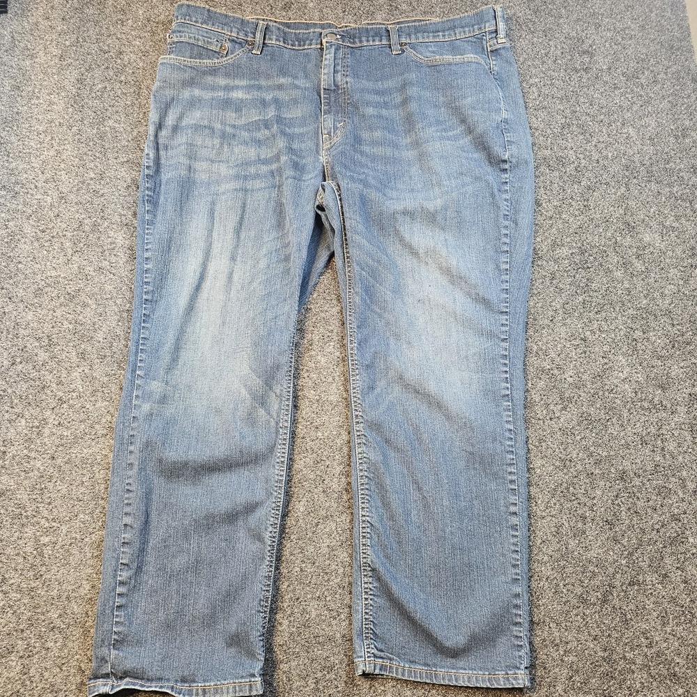 Levi's 541 Athletic Taper Jeans Mens 46x32 Tag (Measures 46x28) Stretch Denim